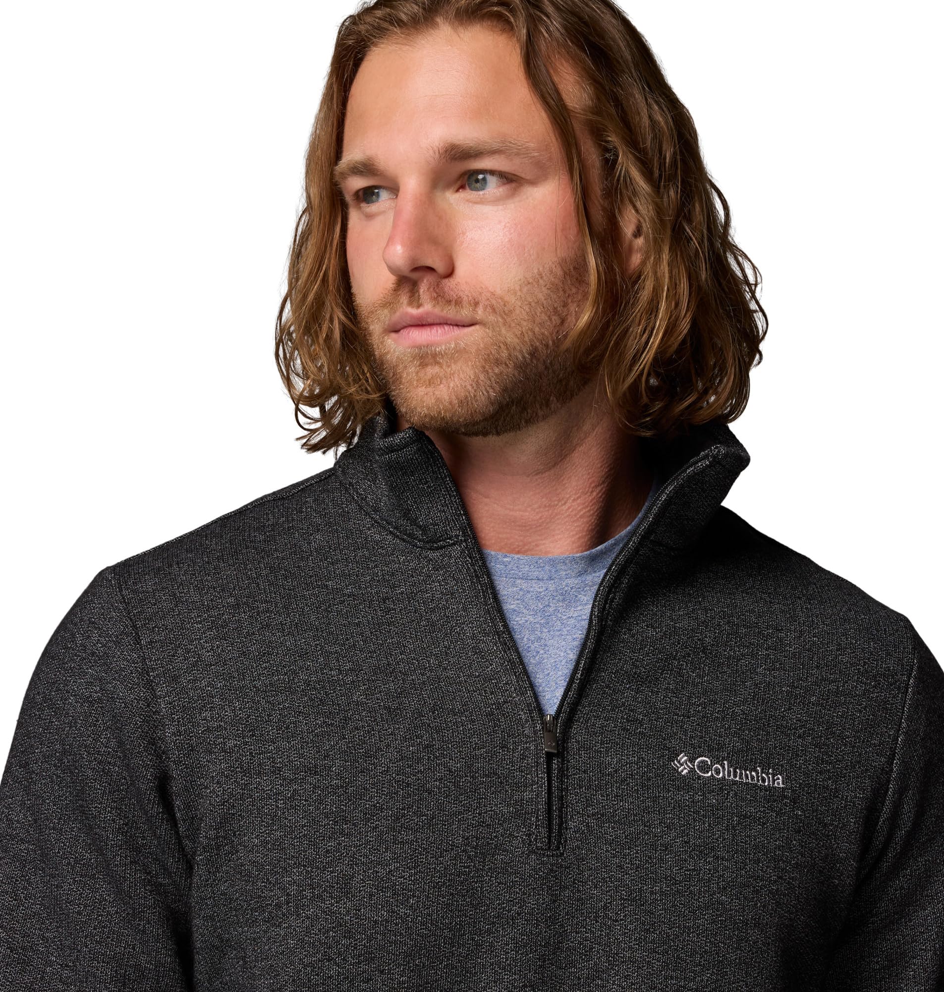 Columbia Herren Great Hart Mountain Iii Half Zip Wanderhemd (1er Pack)