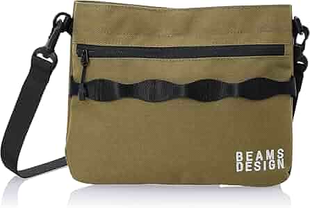 【BEAMS DESIGN】ビームスデザイン サコッシュ EMBROIDERY BEAMS DESIGN（ビームス デザイン）の「BEAMS DESIGN (ビームス
