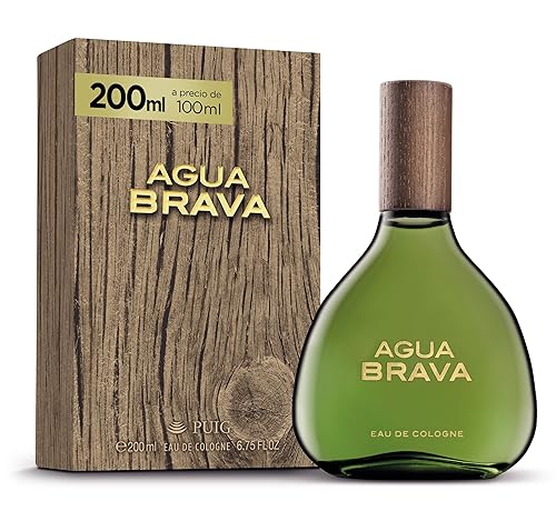 Antonio Puig Agua Brava Eau De Colonia Pour para hombre, 6.75 onzas