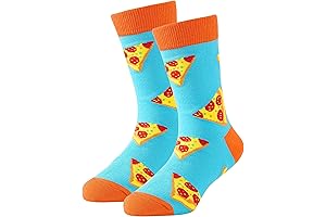 Crazy Kids Pizza Socks