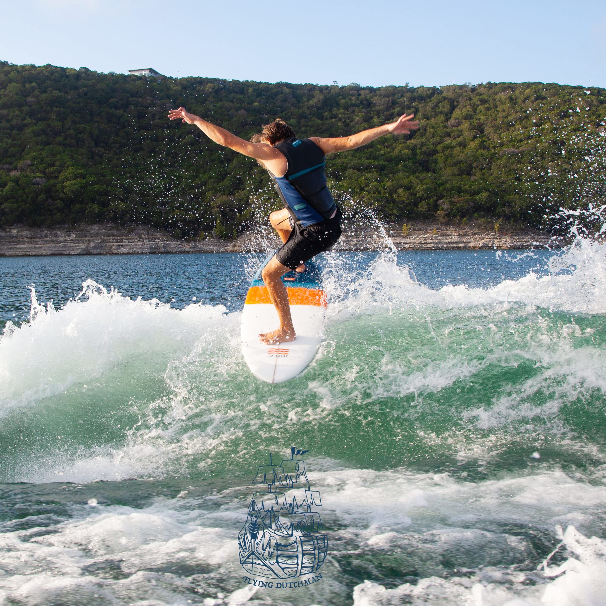 Jet Pilot Flying Dutchman-Wake Surfboard (4ft-4in)