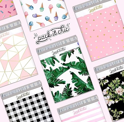 Miniatura 7 de Bolsas Poly Mailer para alimentos, 10" x 13", Patrón de rosquilla