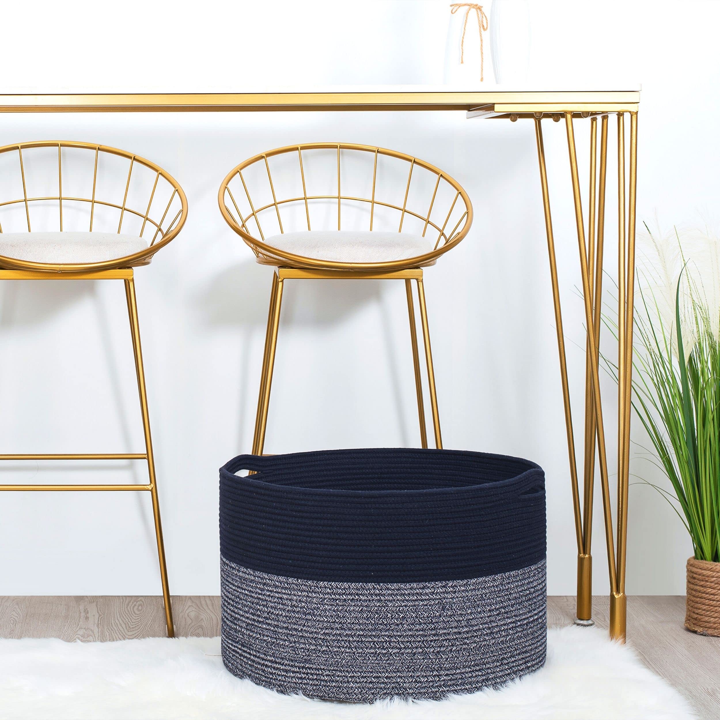 Amazon.co.jp: MINTWOOD Design 特大22 x 14インチ ブランケット収納