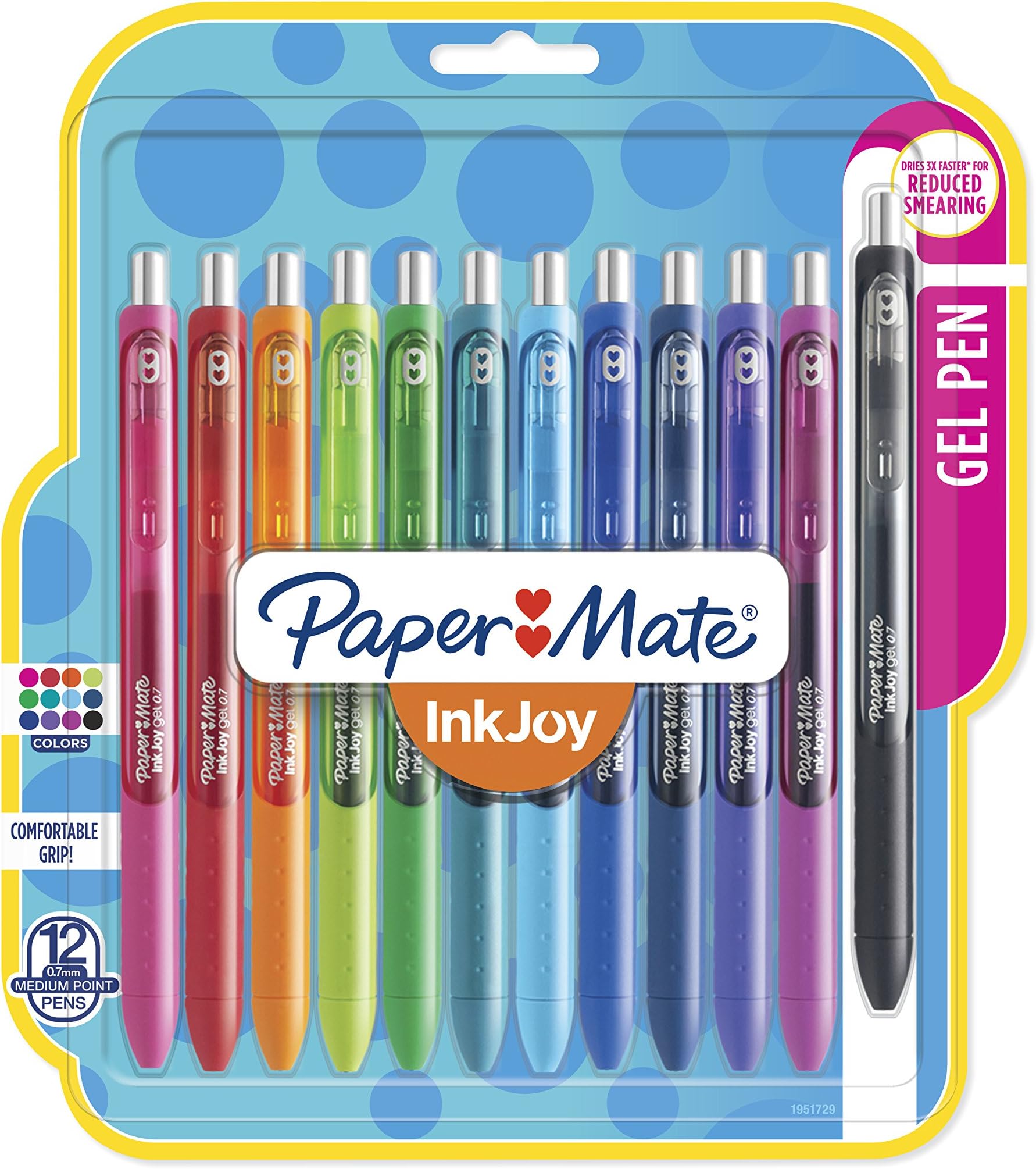 Paper Mate InkJoy Pens, Gel Pens, Medium Point (0.7 mm