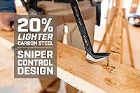 Vista 2 de Spec Ops Tools - Tirador de uñas de 10 pulgadas, barra de palanca de pata de gato, acero de alto carbono, 3% donado a veteranos