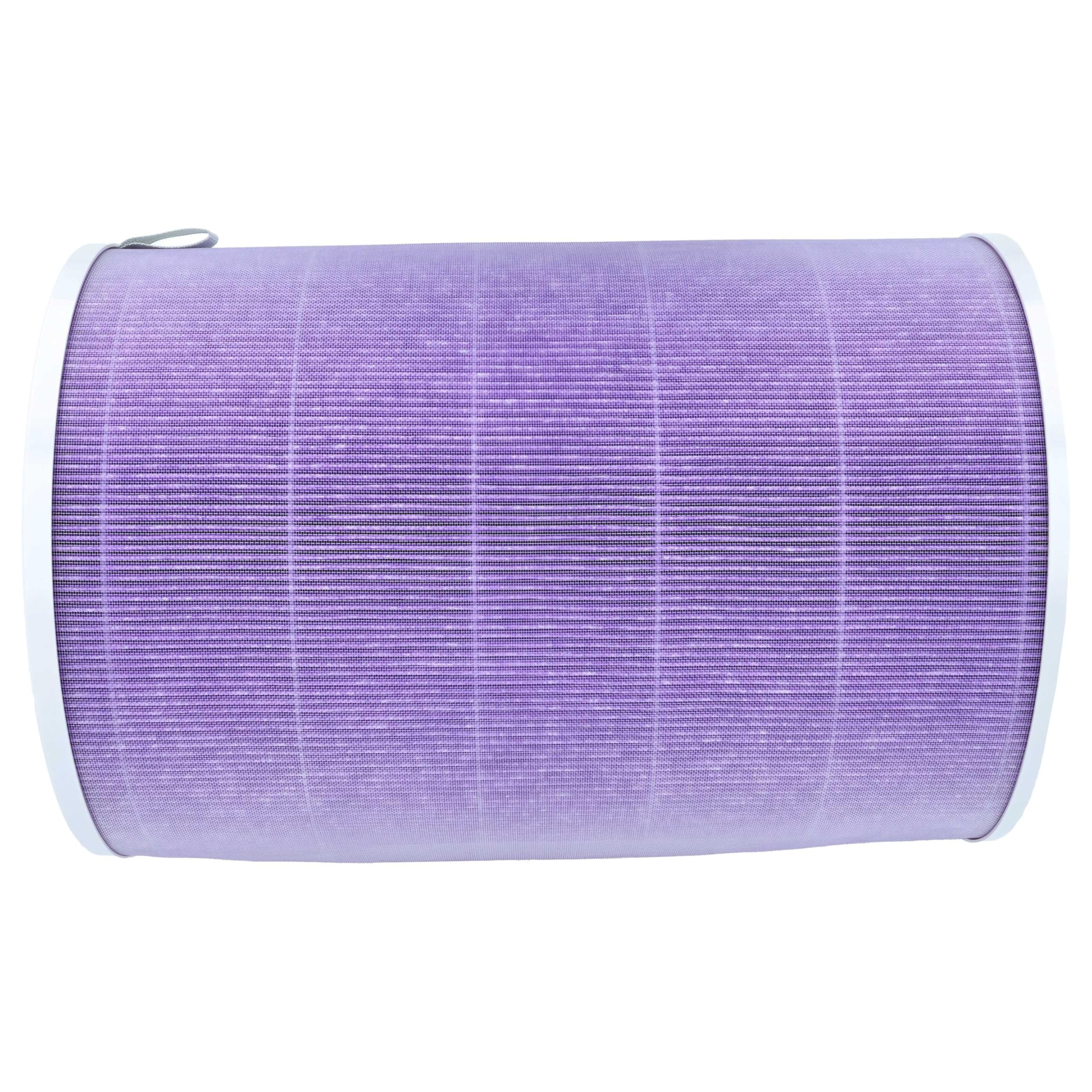 vhbw Filtr HEPA kompatybilny z oczyszczaczem powietrza Xiaomi Mi Air Purifier 3H, filtr z wbudowanym węglem aktywnym, antybakteryjny