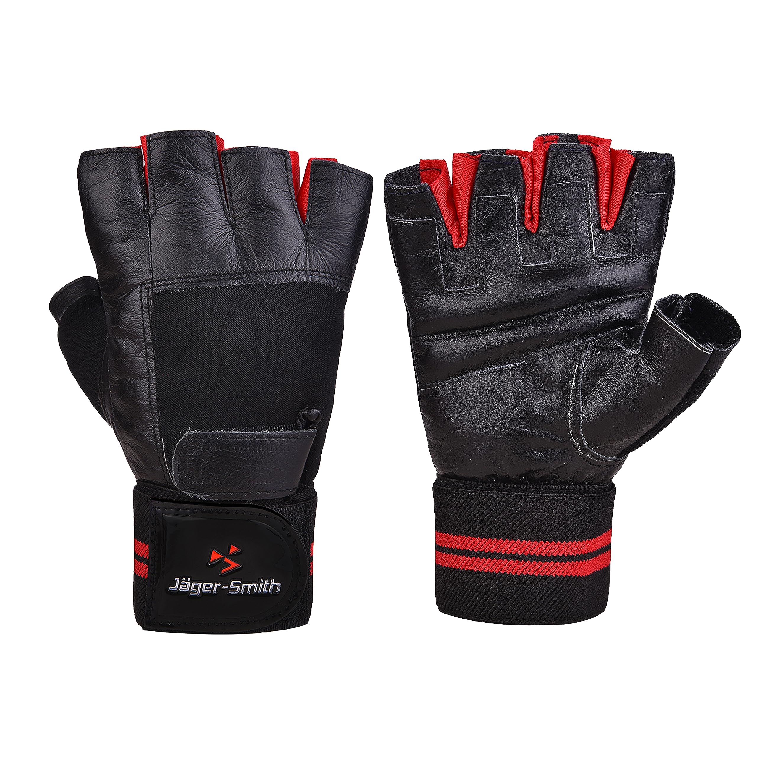 Jager-Smith SG 301 Gym Gloves for Men & Women with Wrist Support for Weightlifting, Training, Exercise, Cycling Gloves, Bike Sports Gloves (B0BV2B6X59) Amazon Price History, Amazon Price Tracker