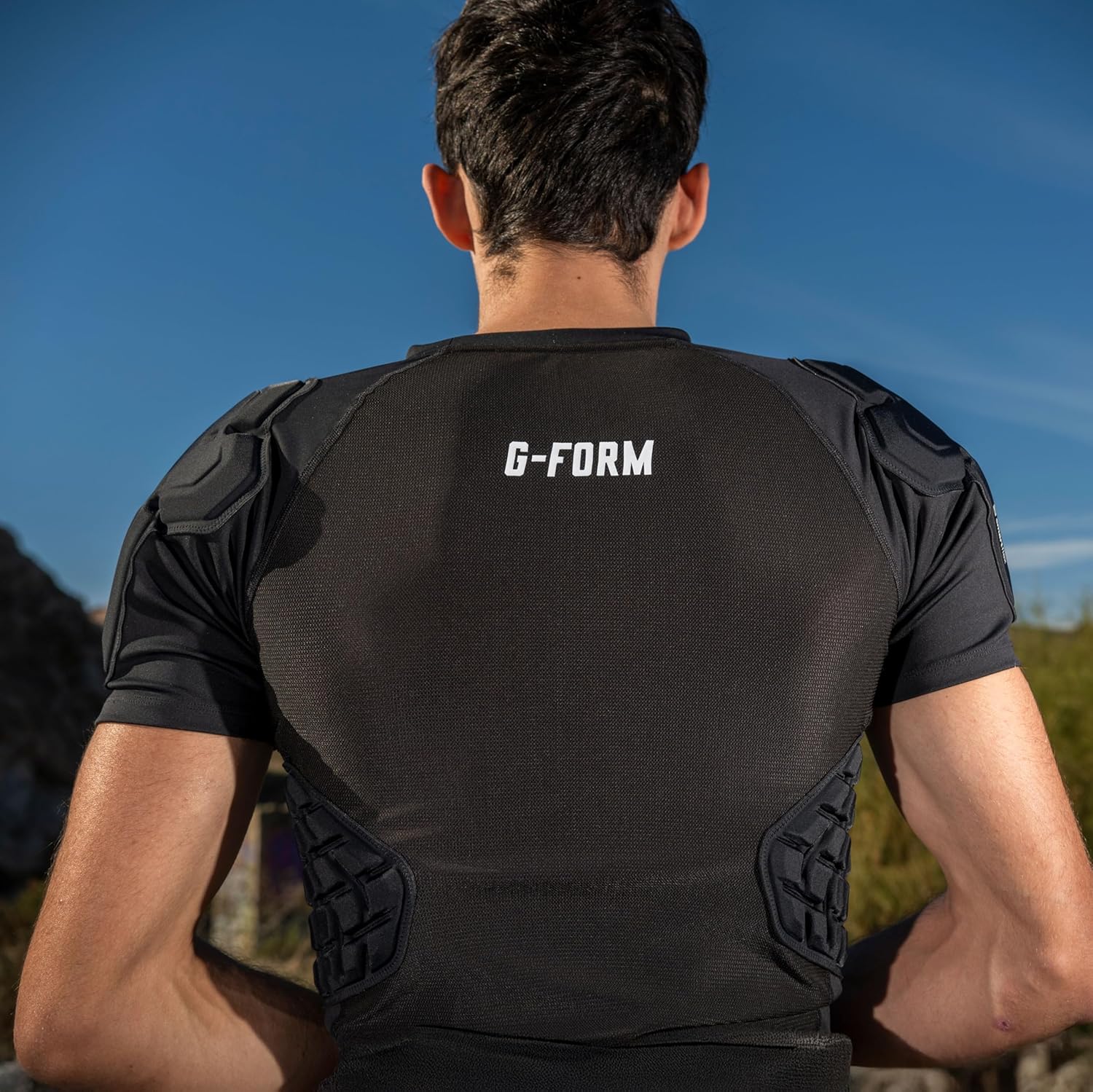 G-Form X4 Men's MTB Short Sleeve Shirt, Black