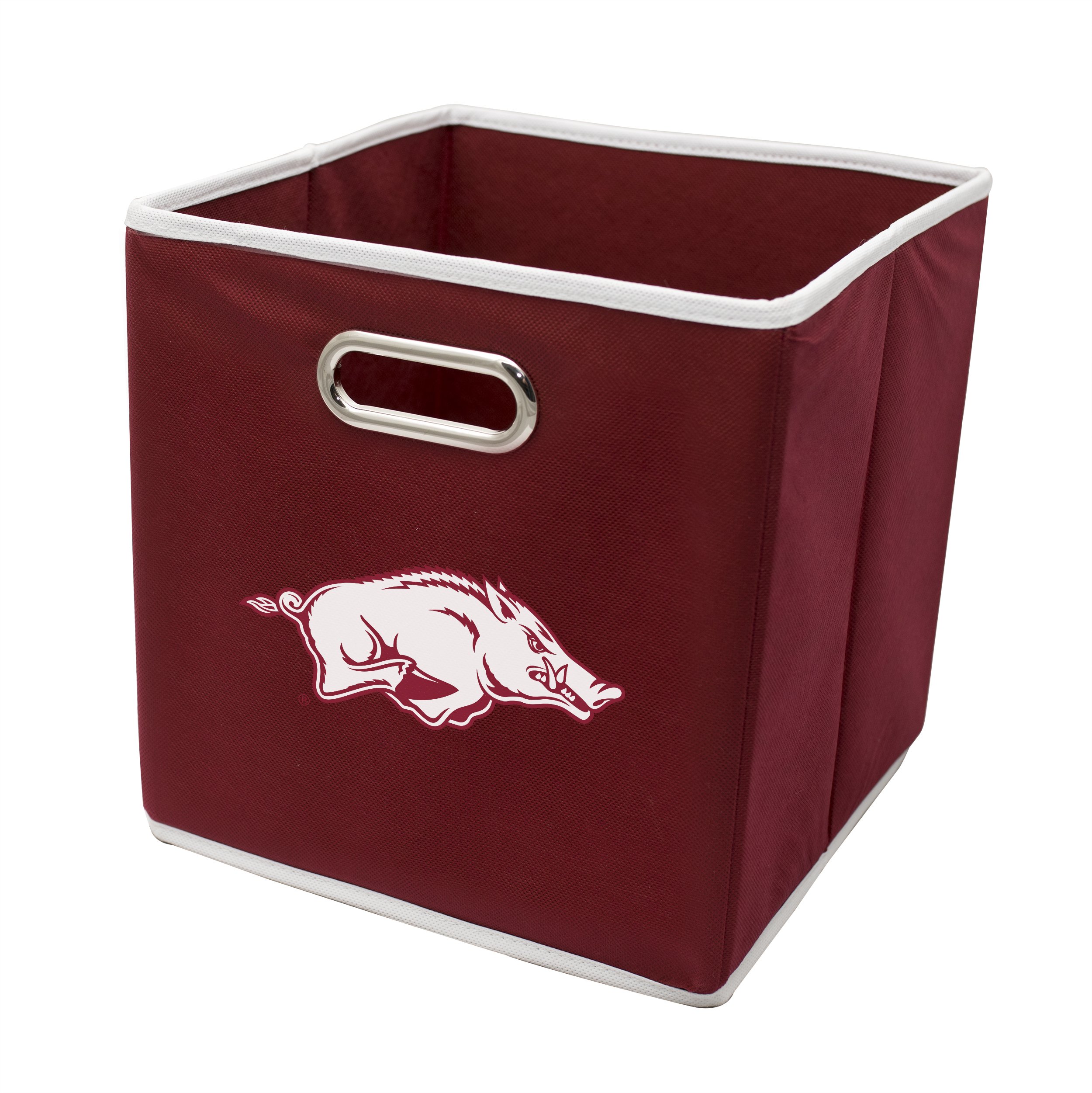 Franklin Sports NCAA College Team Fabric Storage Cubes Made to Fit Storage Bin Organizers (11x10.5x10.5)