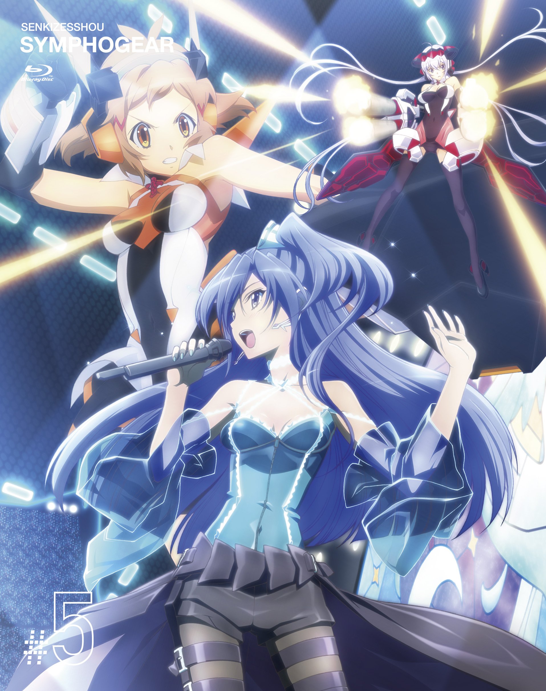 Amazon.co.jp: 戦姫絶唱シンフォギア 5 (初回限定版) [Blu-ray] : 立花 