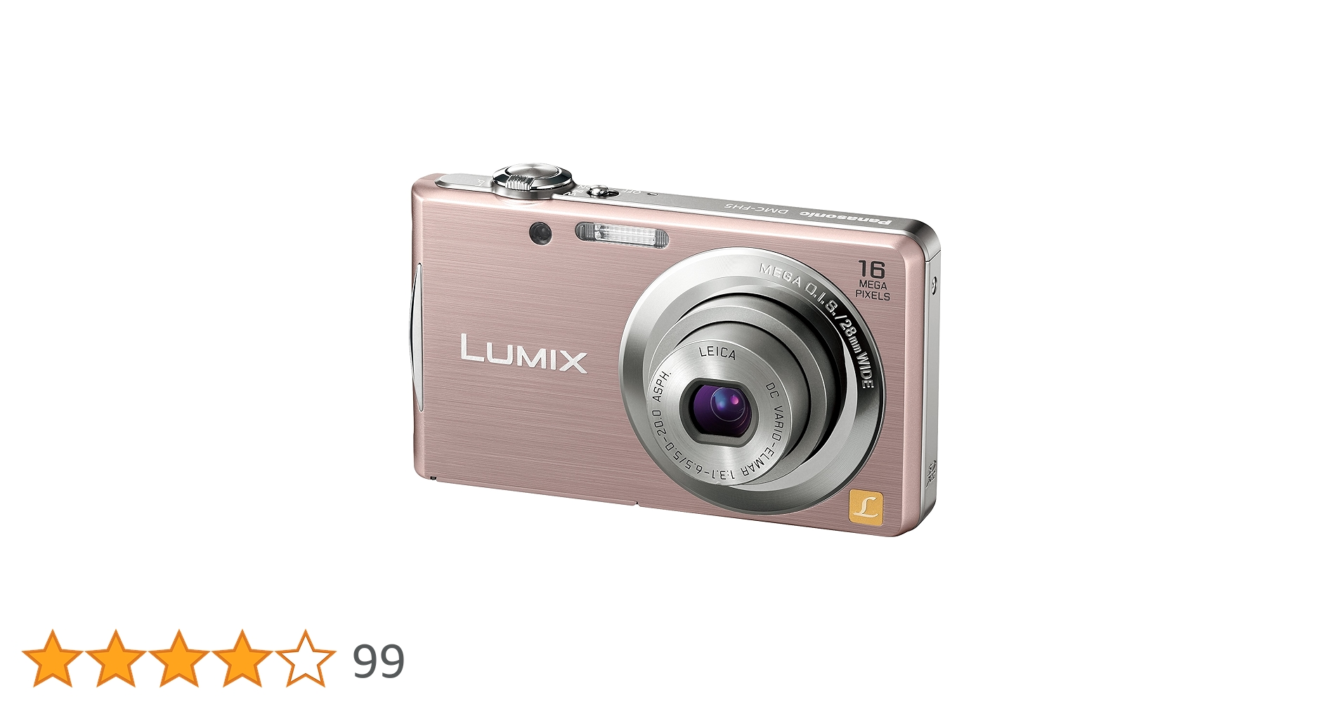 Amazon | パナソニック デジタルカメラ LUMIX FH5 ピンクゴールド DMC