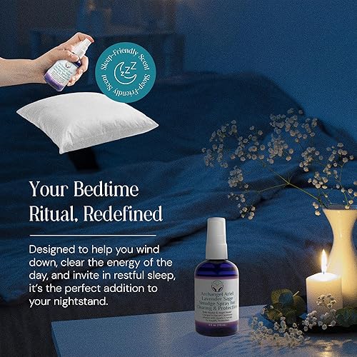 Miniatura 6 de Heal The Masses Spray de manchas de salvia espray de manchas de lavanda y salvia arcángel Ariel para curación protección y propósito niebla de