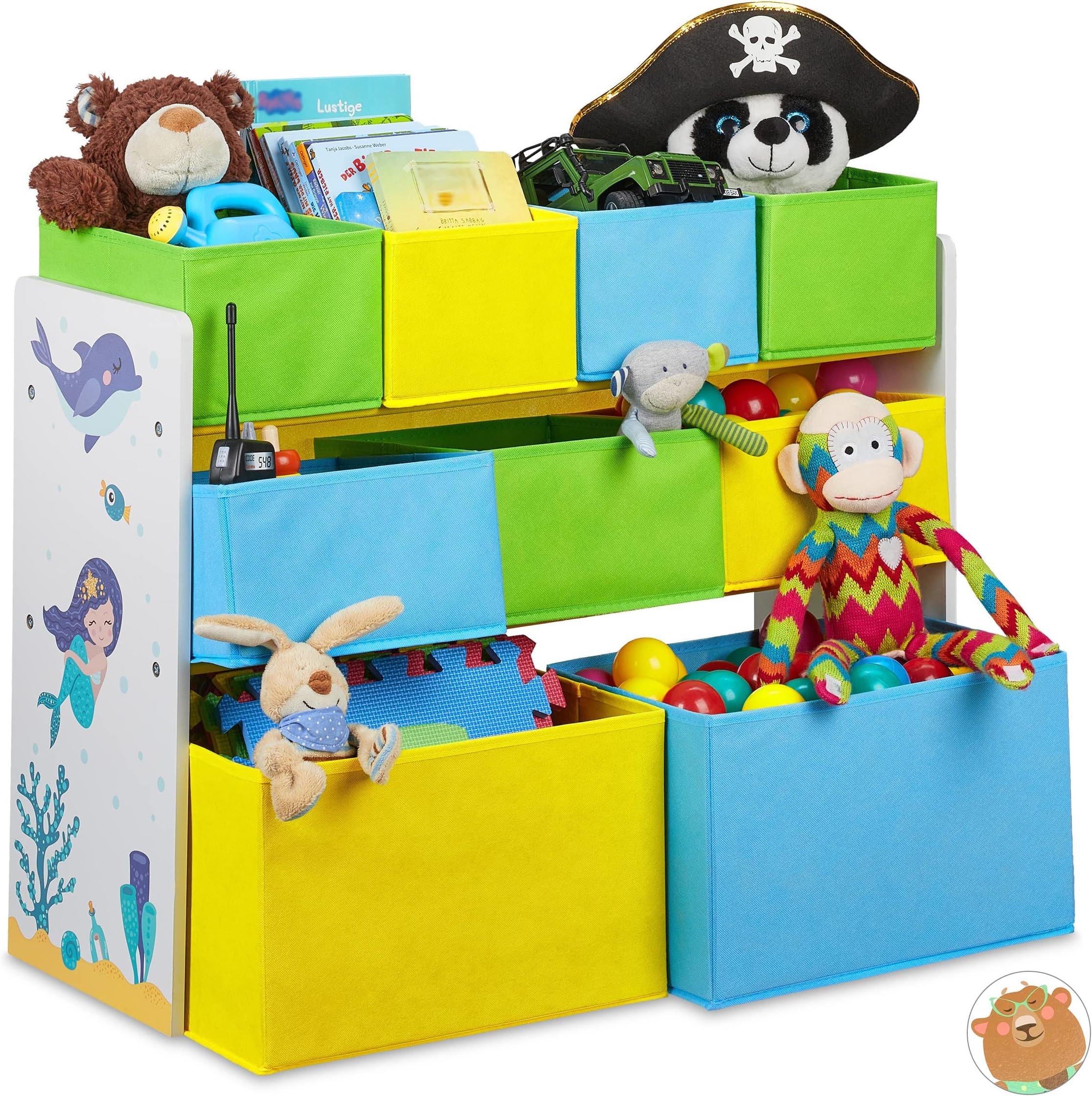 Cucina da esterno per bambini con 2 lavandini removibili rubinetto, Set