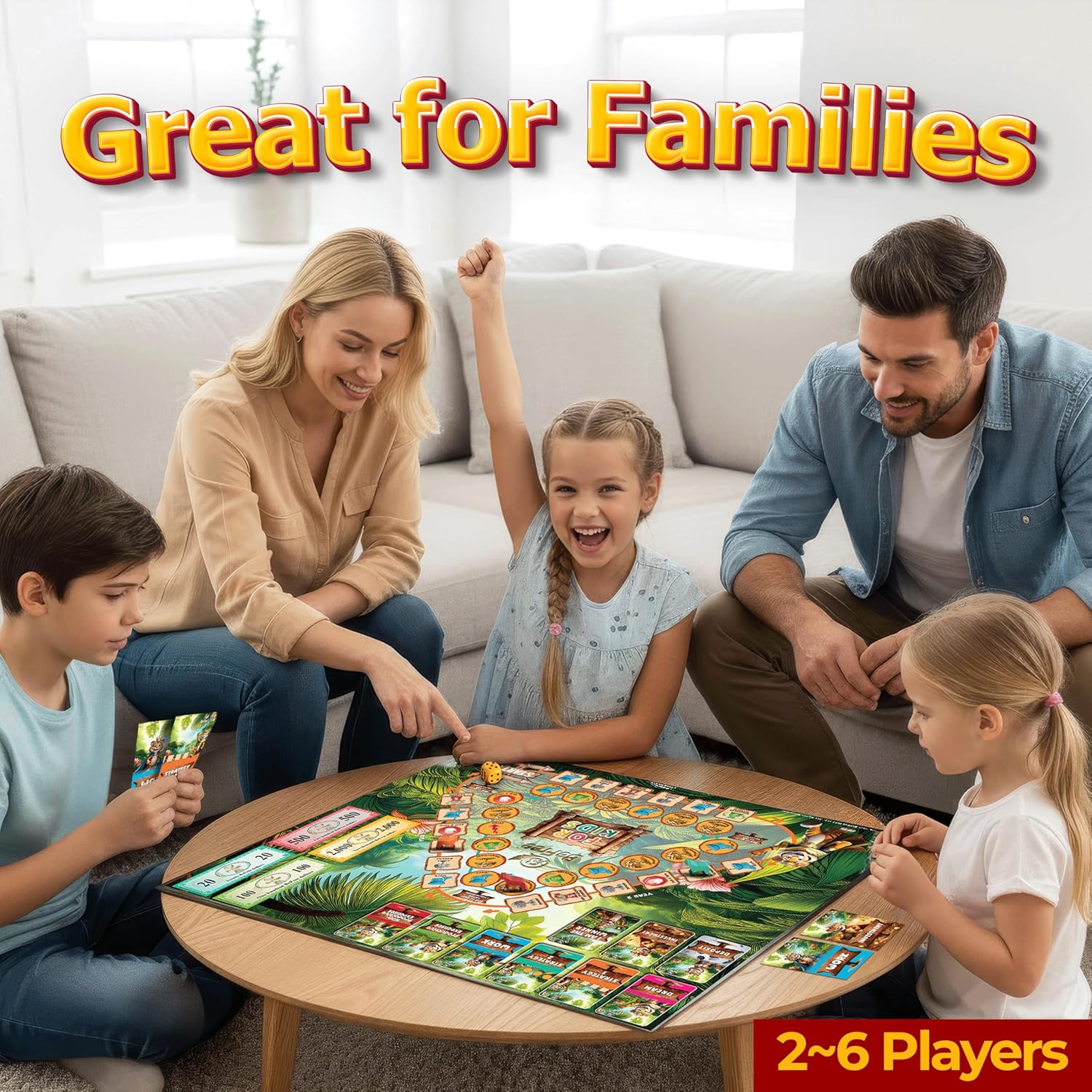 BeFree for KIDS – Fun Money & Financial Literacy Board Game | Teach Kids Smart Money Skills, Investing & Saving | Educational Strategy Game for Ages 7+ | Great for Family Game Night & Cash Flow Learn!