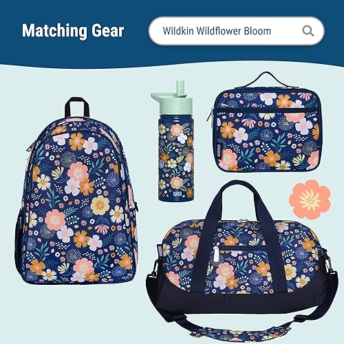 Miniatura 7 de Wildkin Tapete de felpa para siesta para niños, suave, acogedor, conveniente para guardería y preescolar, flores silvestres