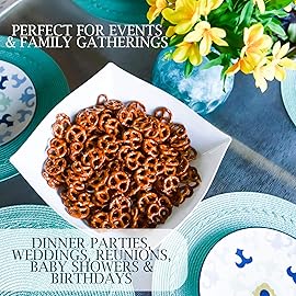 PLASTICPRO Disposable 128 ounce Square Serving Bowls, Party Snack or Salad Bowl, Extra Large Plastic Elegant White Pack of 4