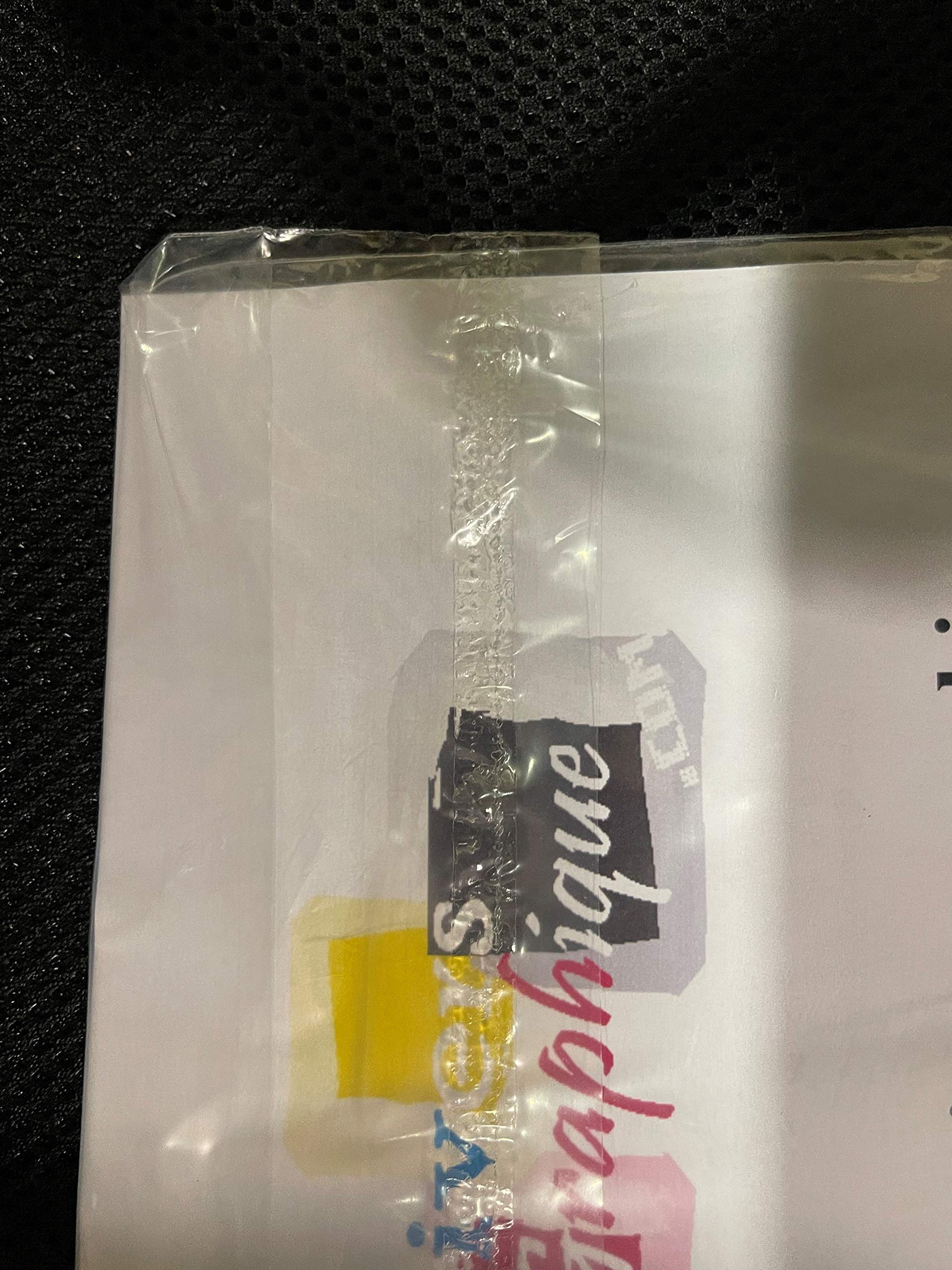 1000 Sachet Emballage Inviolable Conditionnement Manuel 225 x 325 mm Fermeture Permanente Sachet Enveloppe Pochette Emballage Conditionnement Plastique Transparent d'article Sachet norme CEE
