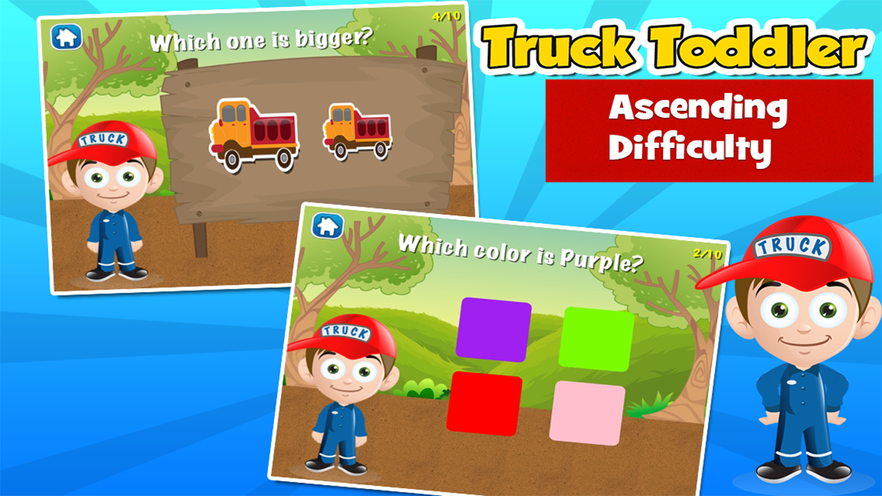 Truck Toddler School: Fun and Educational Games for Kids:Amazon.com ...