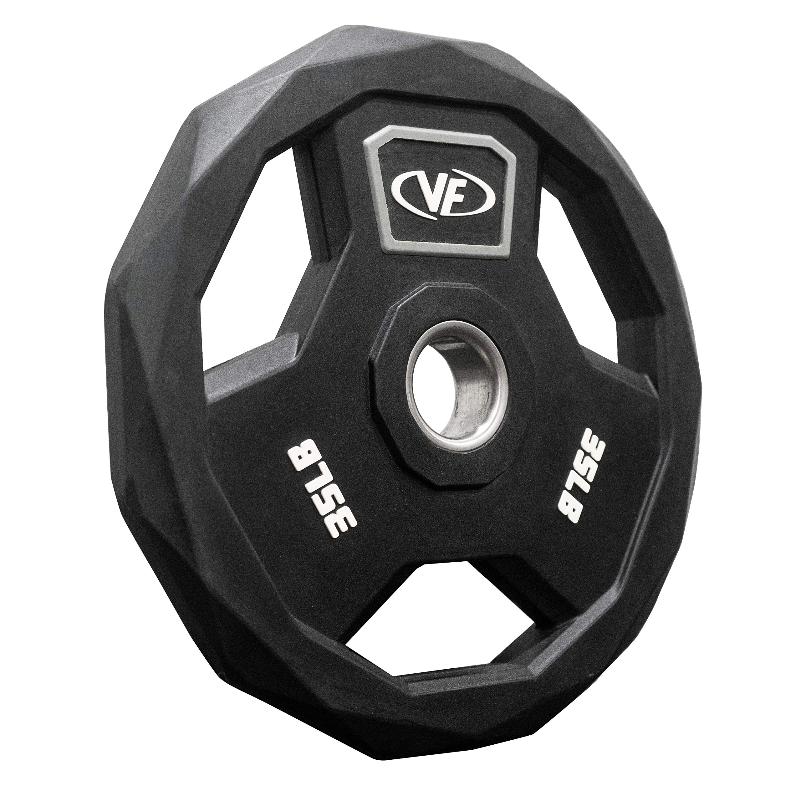 Valor Fitness OPPU-35 Polyurethane Olympic Plate, 35 lb (Sold Individually)