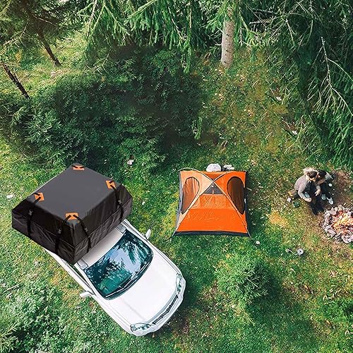 Miniatura 5 de Car Roof, Large Capacity Rooftop Carrier, 600D Oxford Cloth Vehicle Storage with Slip Pads, for Cars SUVs Trucks Outdoor Travel