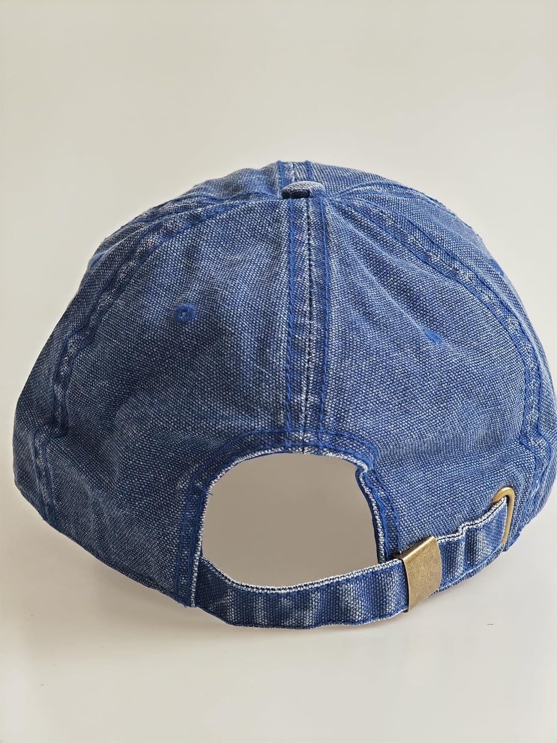 Oversize Baseball Cap XL-XXL (Adjustable 23.6"-25.6") Big Head Hats Jean Sports Cap Dad Hat - Image 5