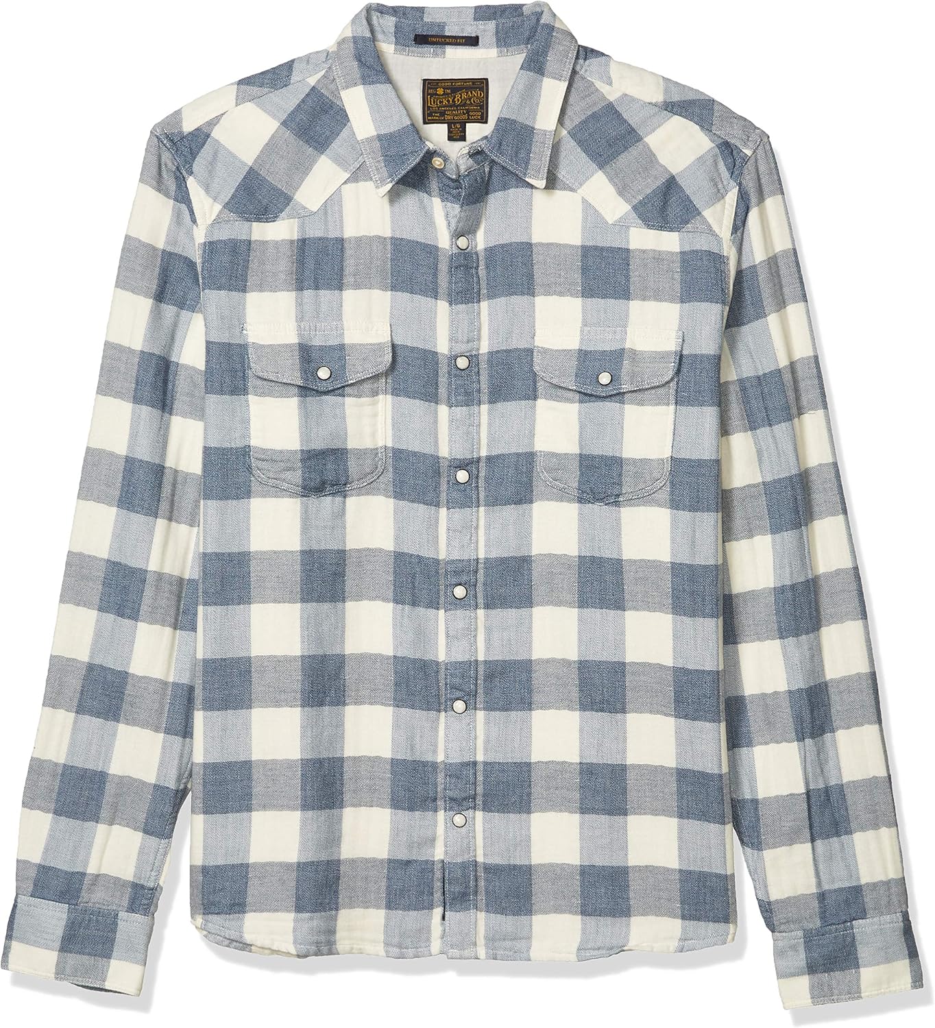 Lucky Brand Men's Long Sleeve Button Up 