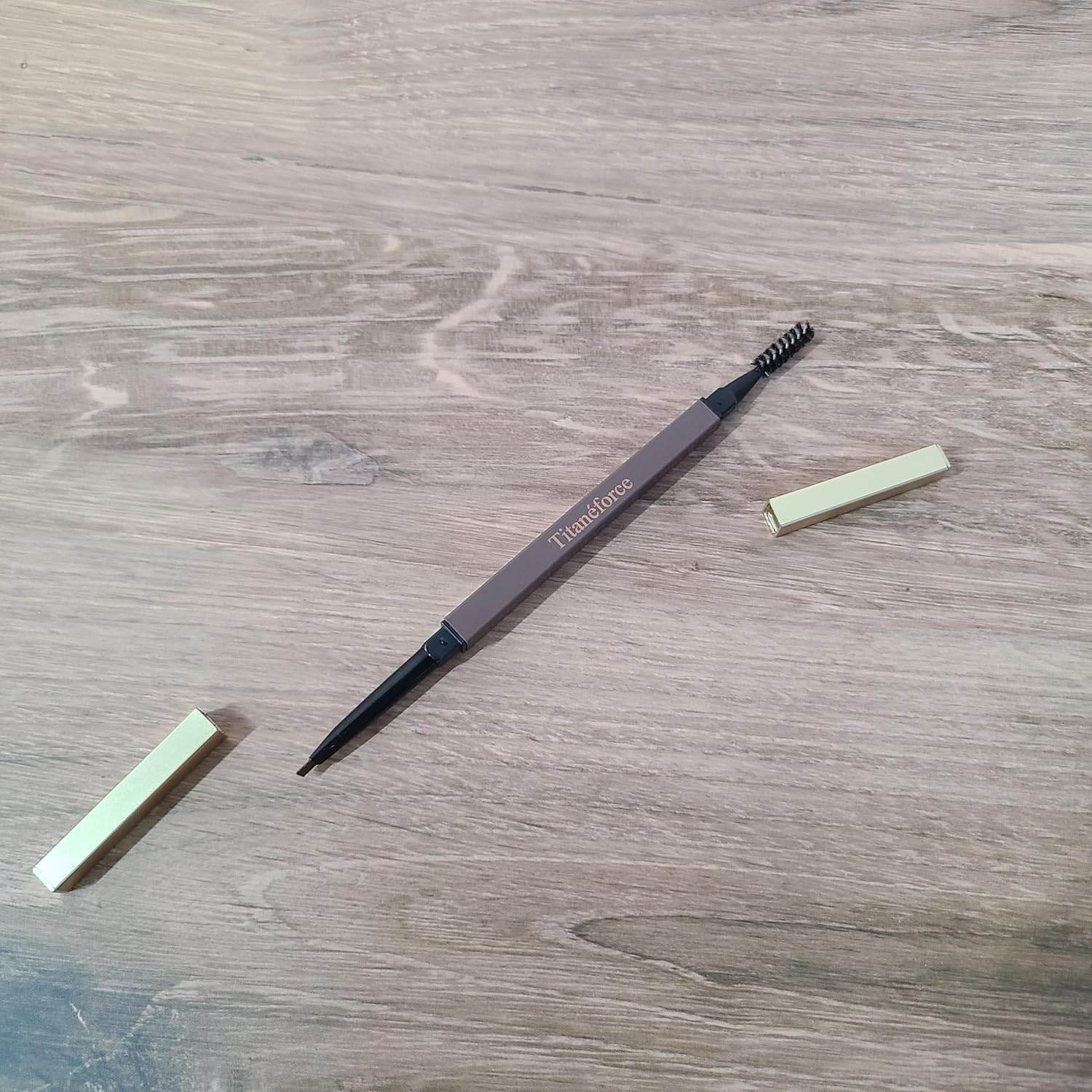 Make-up Preparations, Dual-Ended Eyebrow Pencil with Spoolie Brush, Waterproof Long-Lasting Brow Pencil for Natural Defined Brows