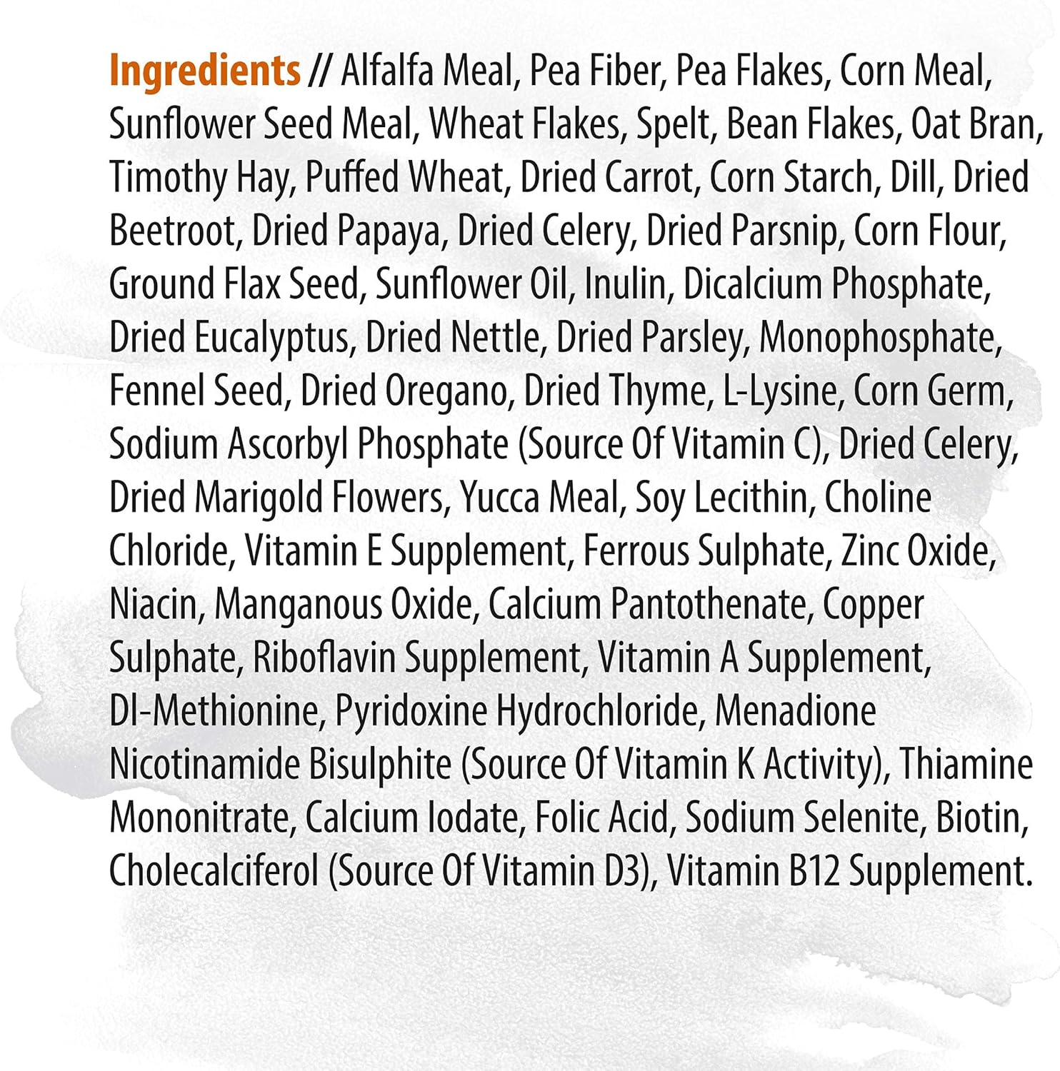 Witte Molen Pure Guinea Pig Food Mixture Papaya & Peas Dry, (Abyssinian, American, Coronet, Peruvian) (3 Pack Pure Guinea Pig Food Mixture Papaya).