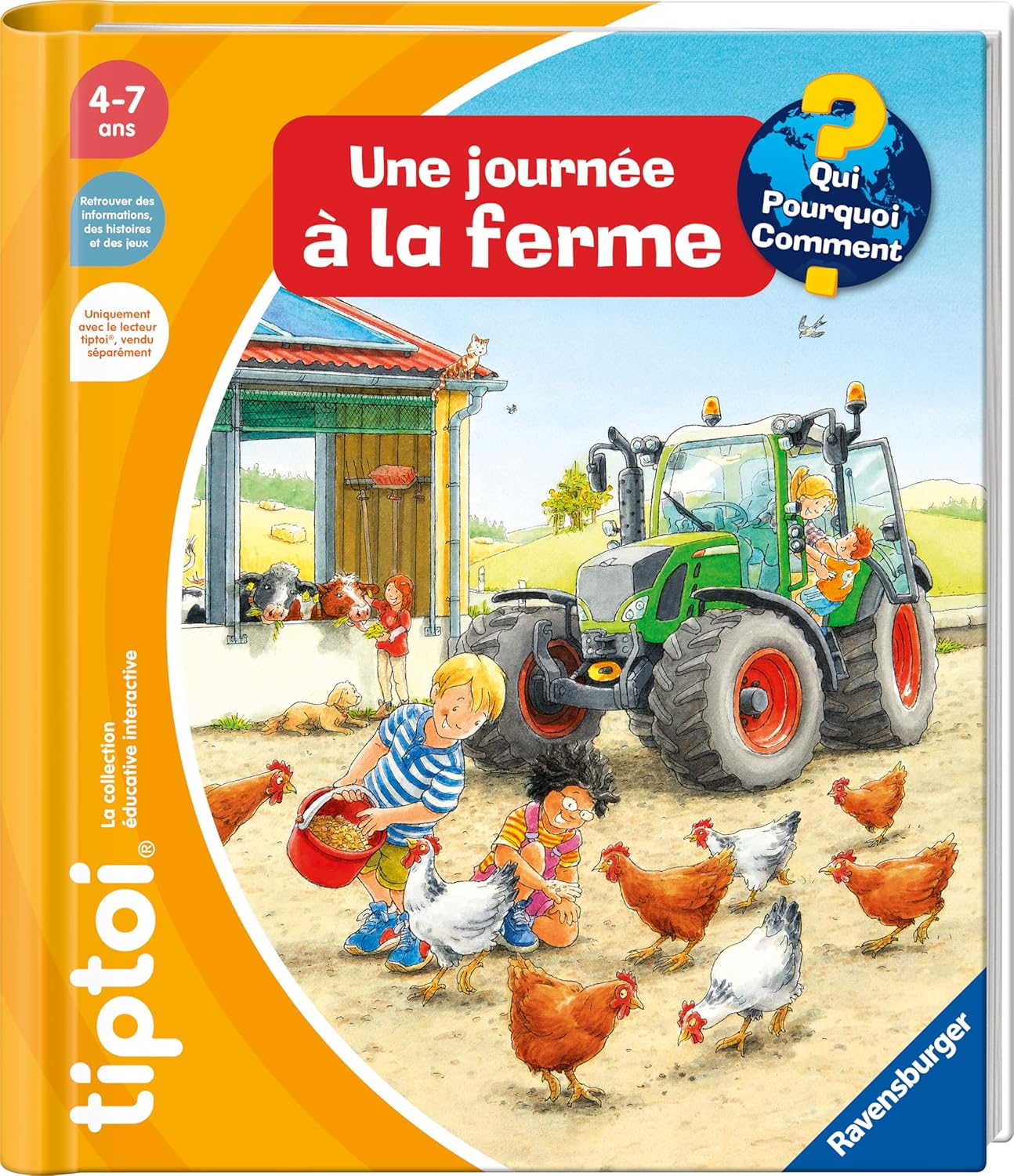 Je découvre la ferme TIPTOI livre jeux sans stylo ENVOIE 3.- (Gebraucht