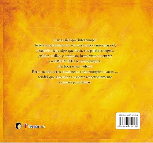 ¡Mi boca es un volcán! (Spanish Edition)