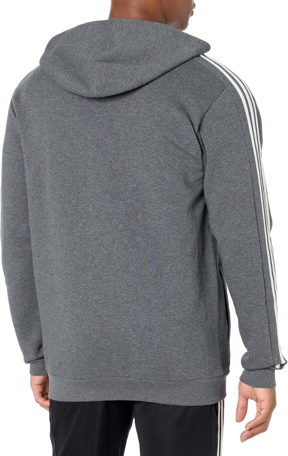 adidas mens Essentials Fleece 3-stripes Full-zip - Image 2