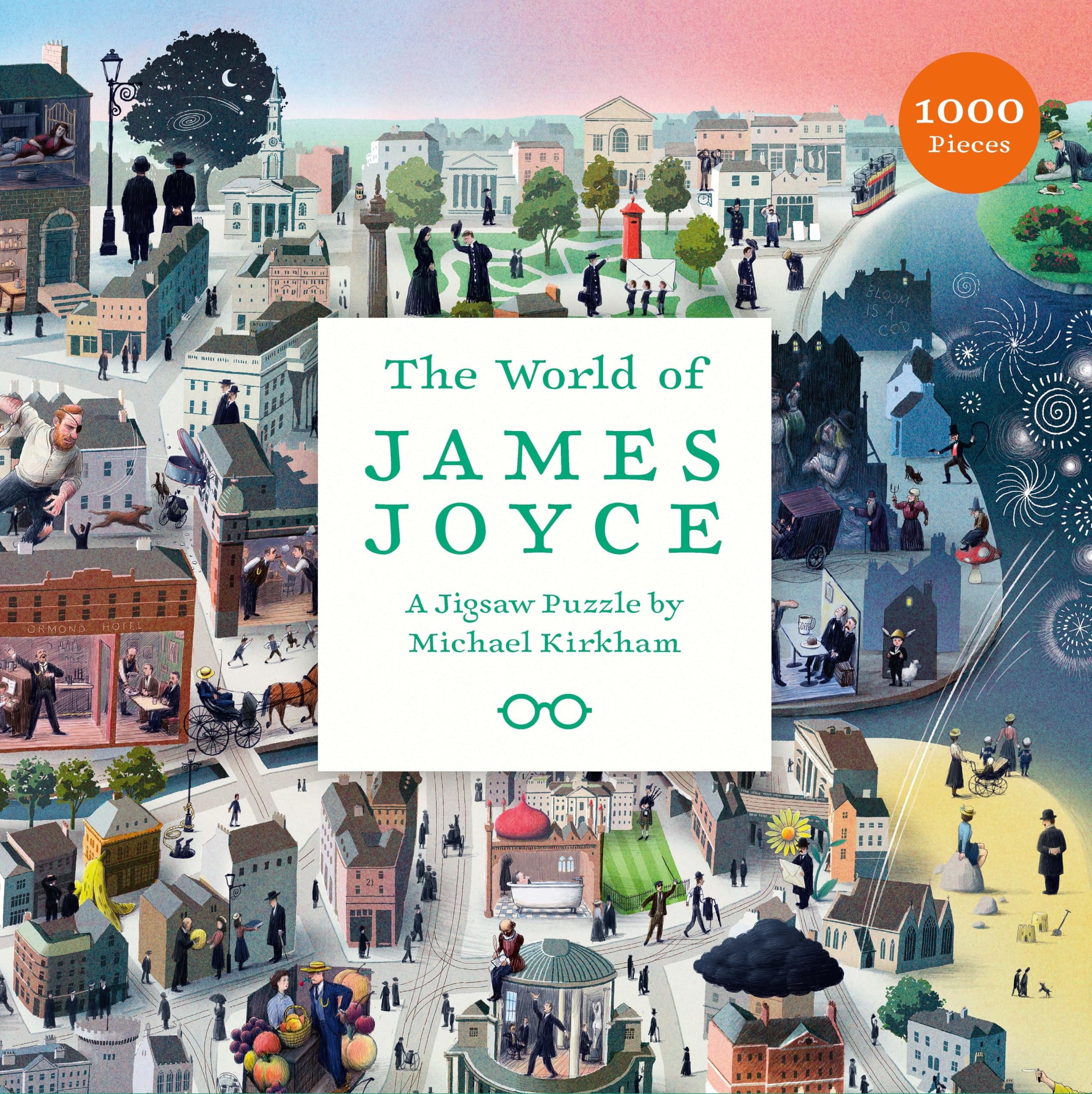 Laurence King The World of James Joyce: And Other Irish Writers: A 1000 piece jigsaw puzzle