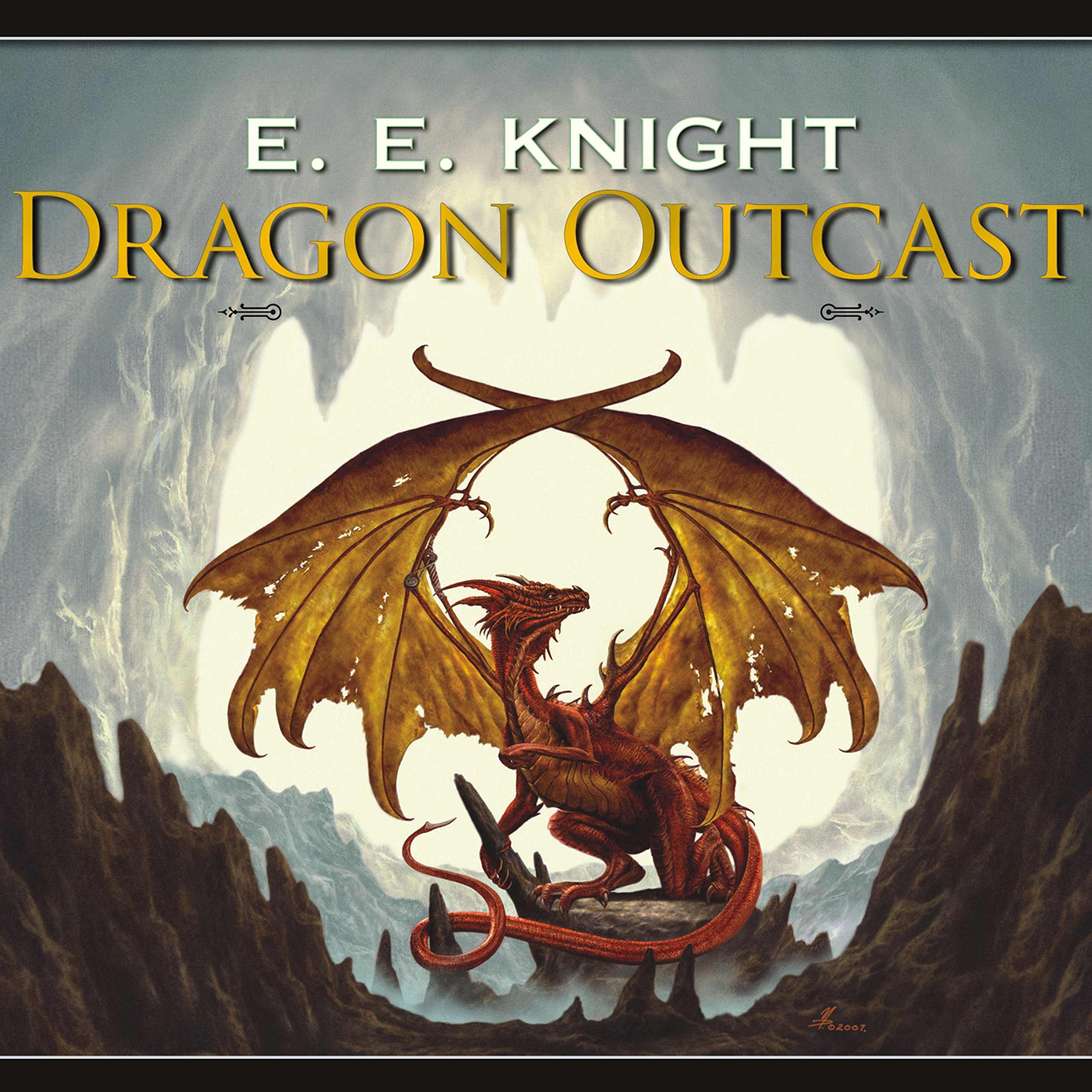 Cover art for Dragon Outcast