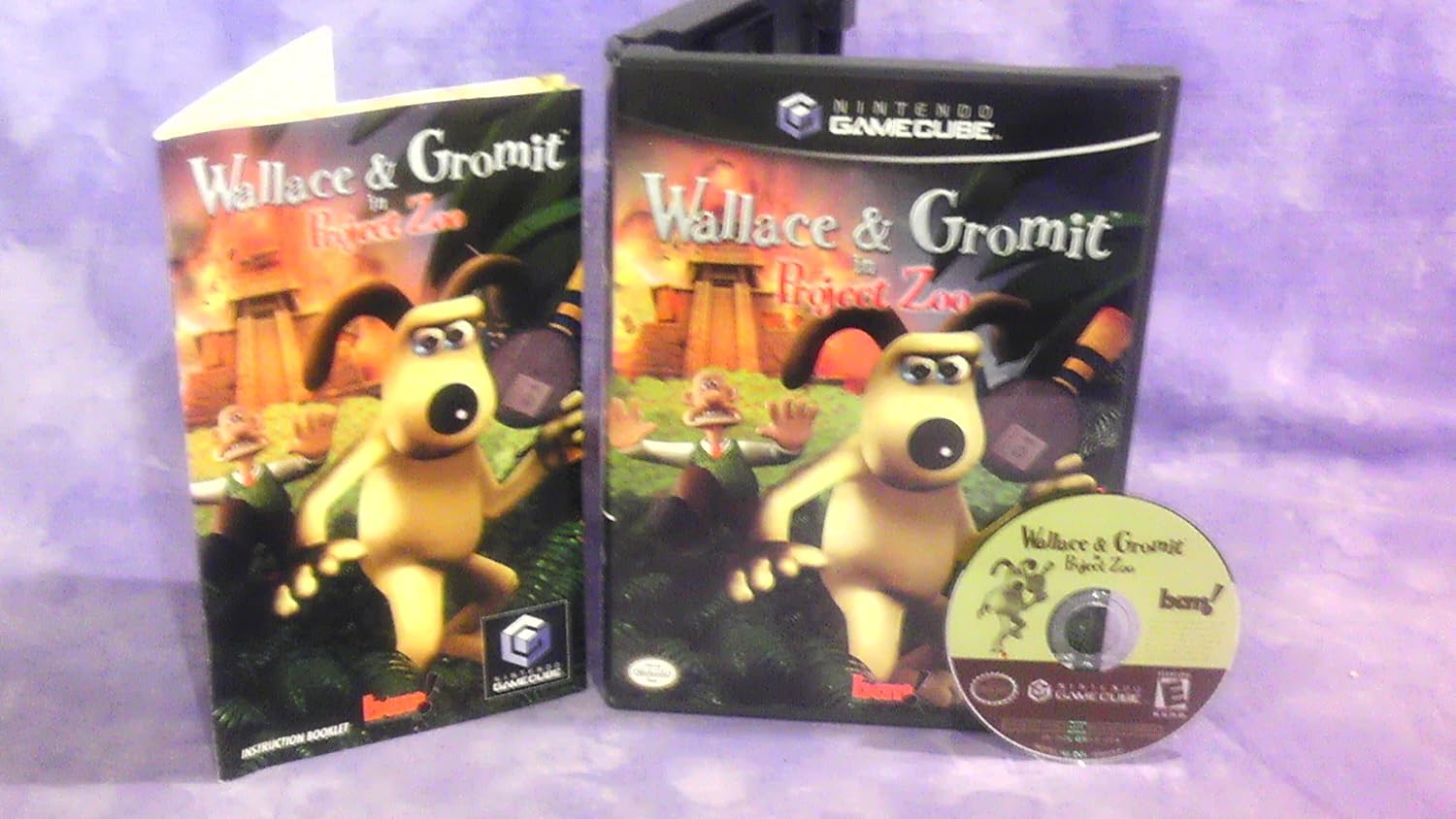 Wallace and Gromit in Project Zoo GameCube Gamecube Video Games