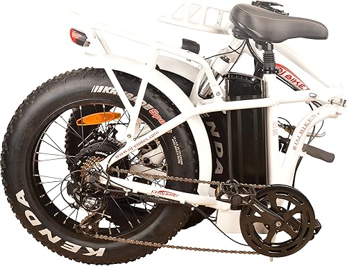 Meilleur vélo électrique tout-terrain pliable: le modèle HE005F de DJ BIKES