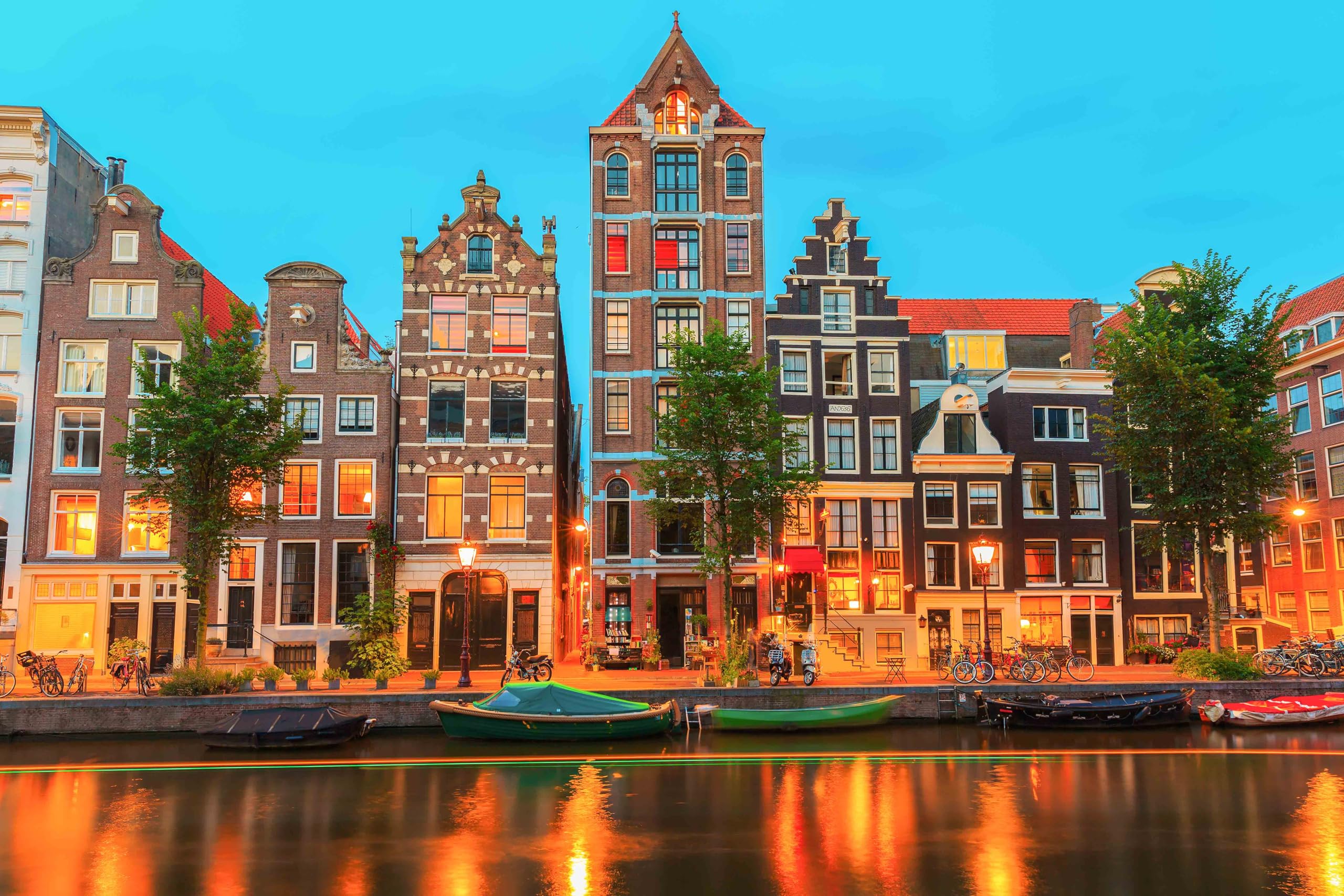 Amsterdam kartpostal seti: 9 tekli kart (kartpostal) - motifler: Grachten in Amsterdam (Hollanda/Hollanda) - Fotoğraflar/resimler/hediyelik eşyalar : Amazon.com.tr: Ofis ve Kırtasiye