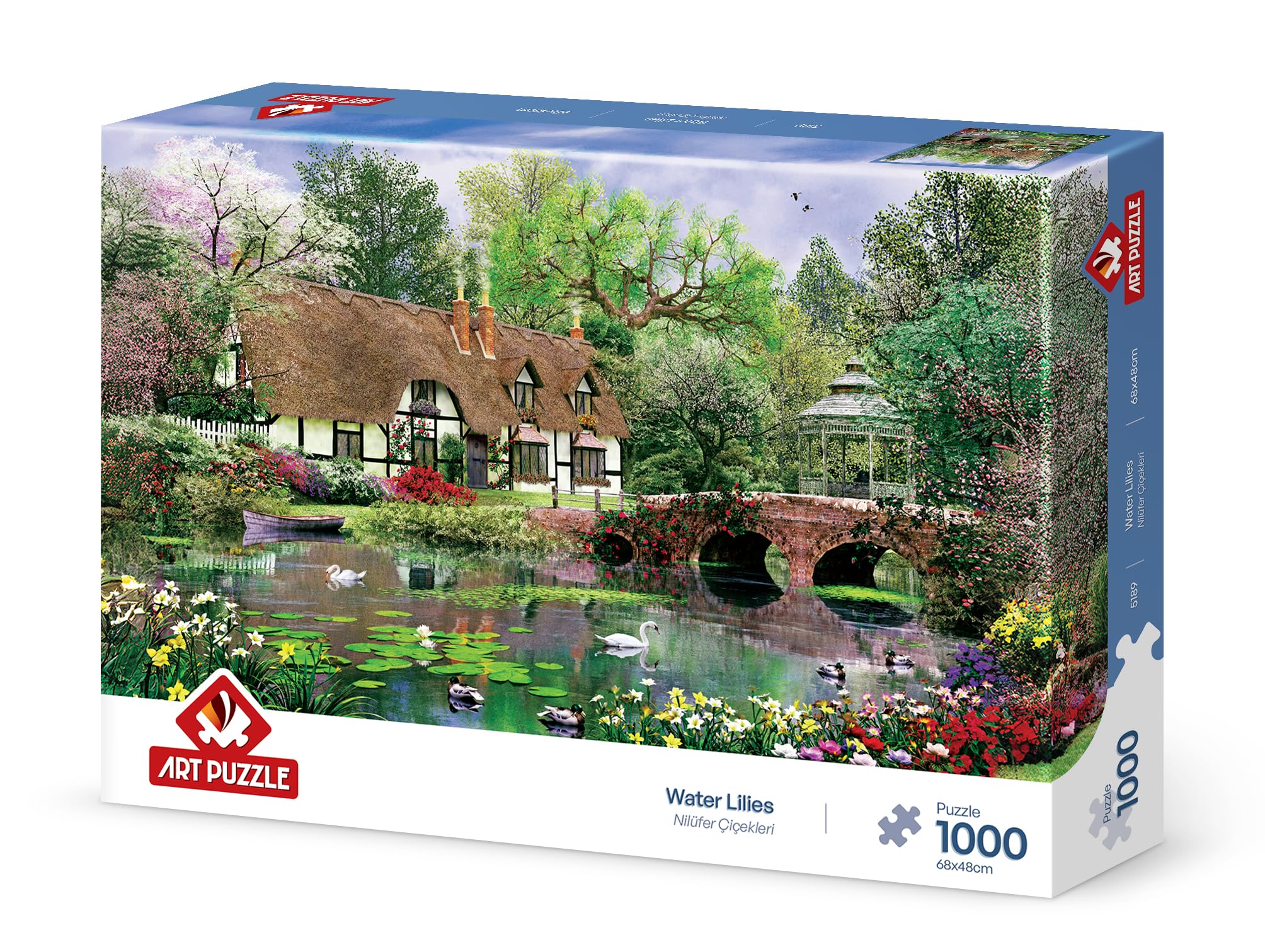 Puzzle Lotus Flowers 1000 pezzi