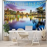 Vista 36 de Lunarable Tapiz de flores tamaño individual, racimo de flores abstractas con fondo de polinización de neón, formas de crecimiento de la naturaleza