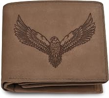 Urban Forest Men's Leather Wallet, Keychain & Pen Gift Set - Vintage Blue, RFID Blocking, Compact Design - View #8