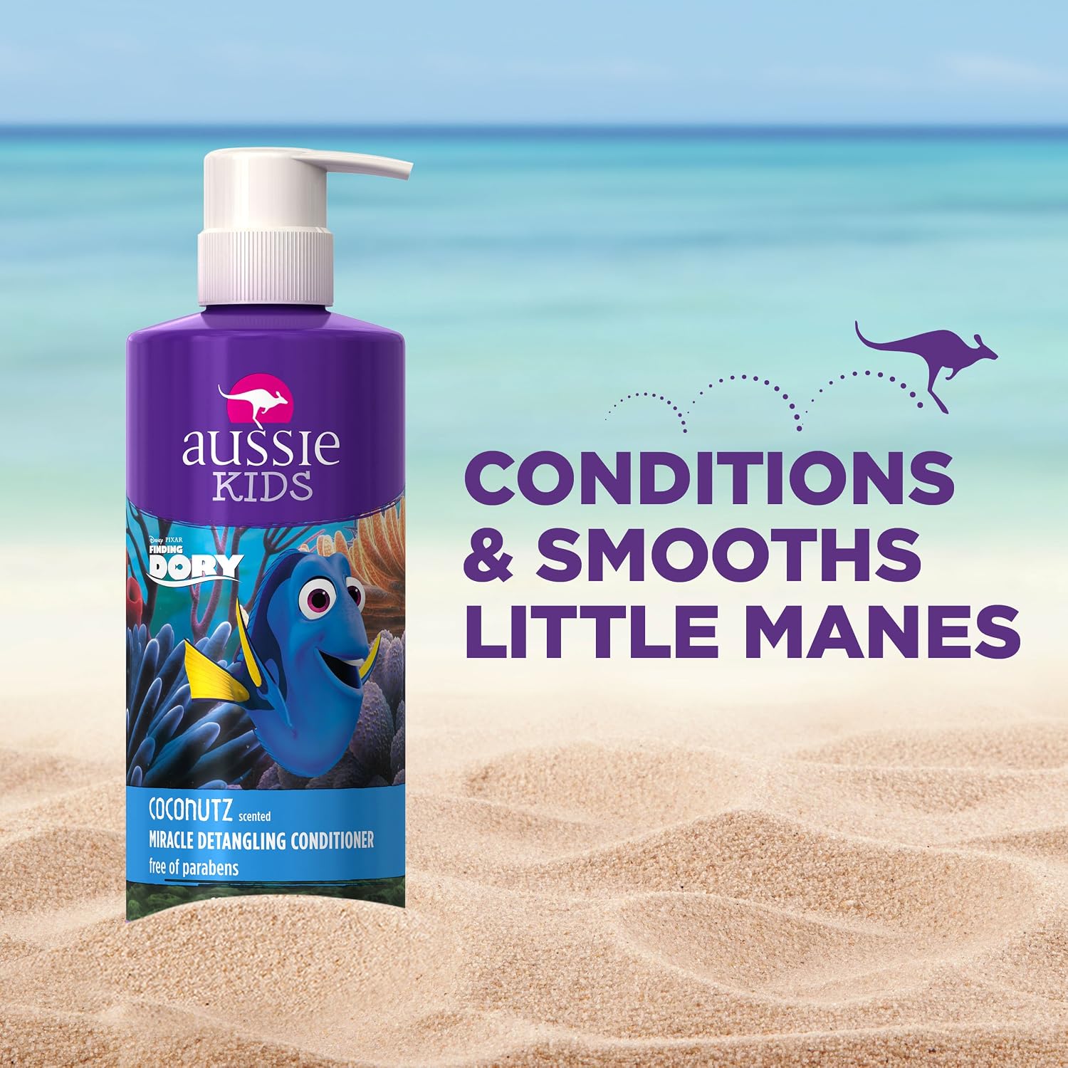 Aussie Detangling Conditioner,16 Fl Oz (Pack of 6)