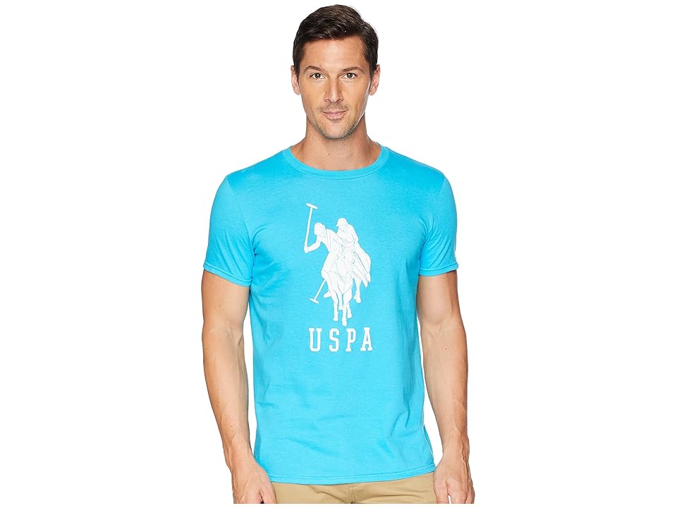 

U.S. POLO ASSN. USPA BD Crew Tee (Horizon Blue) Men's Short Sleeve Pullover