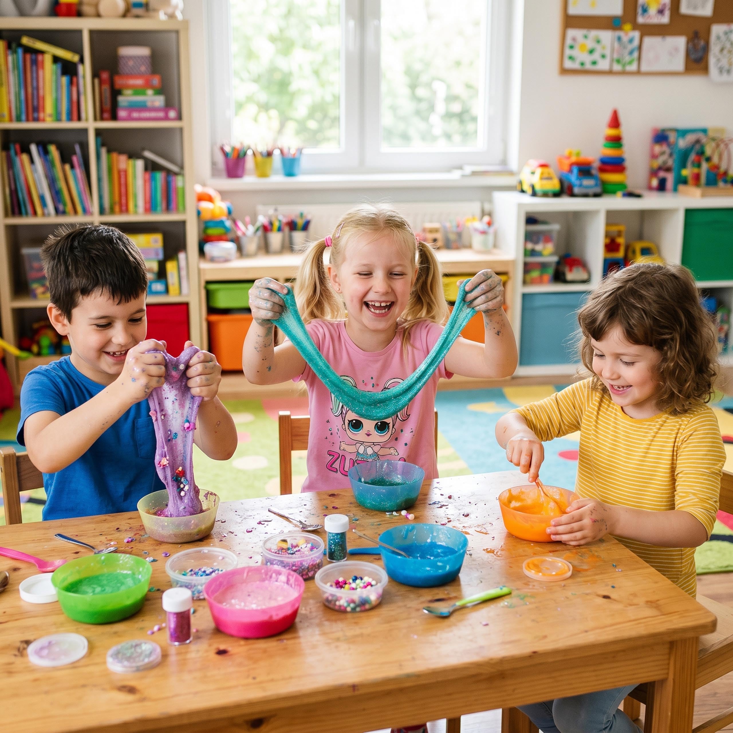 TUBAN Attivatore SLIME sicuro bambini liquido pasta modellabile grande
