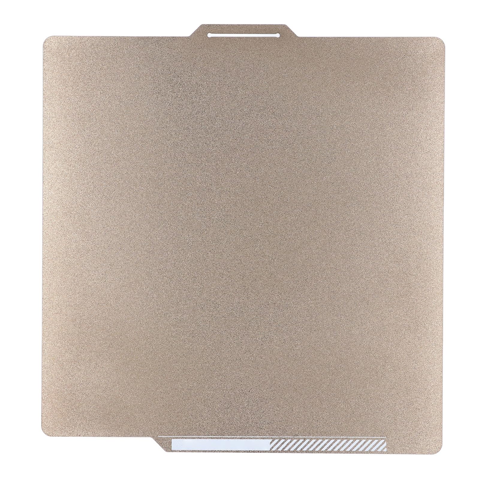 Lybunair 3D Printer PEI Sheet, 258x258mm Double Sided Textured Build Plate, Flexible and Removable PEI, Compatible with X1C, X1, X1E, P1P, P1S, A1, Optimal Adhesion and Easy Print