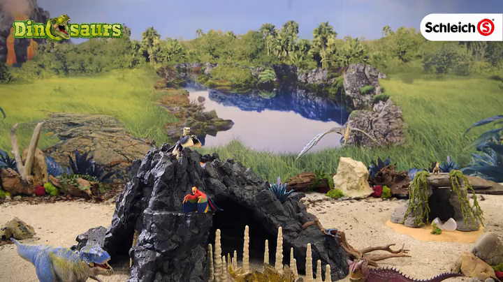 schleich north america giant volcano