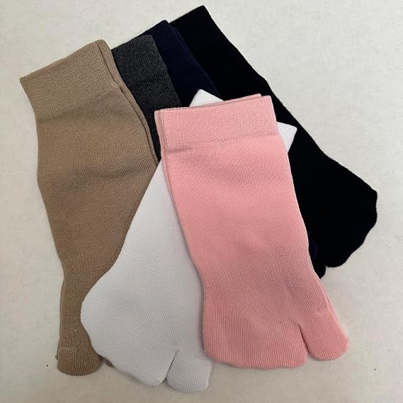 COUVER Men Flip Flop Split Toe Ankle Socks