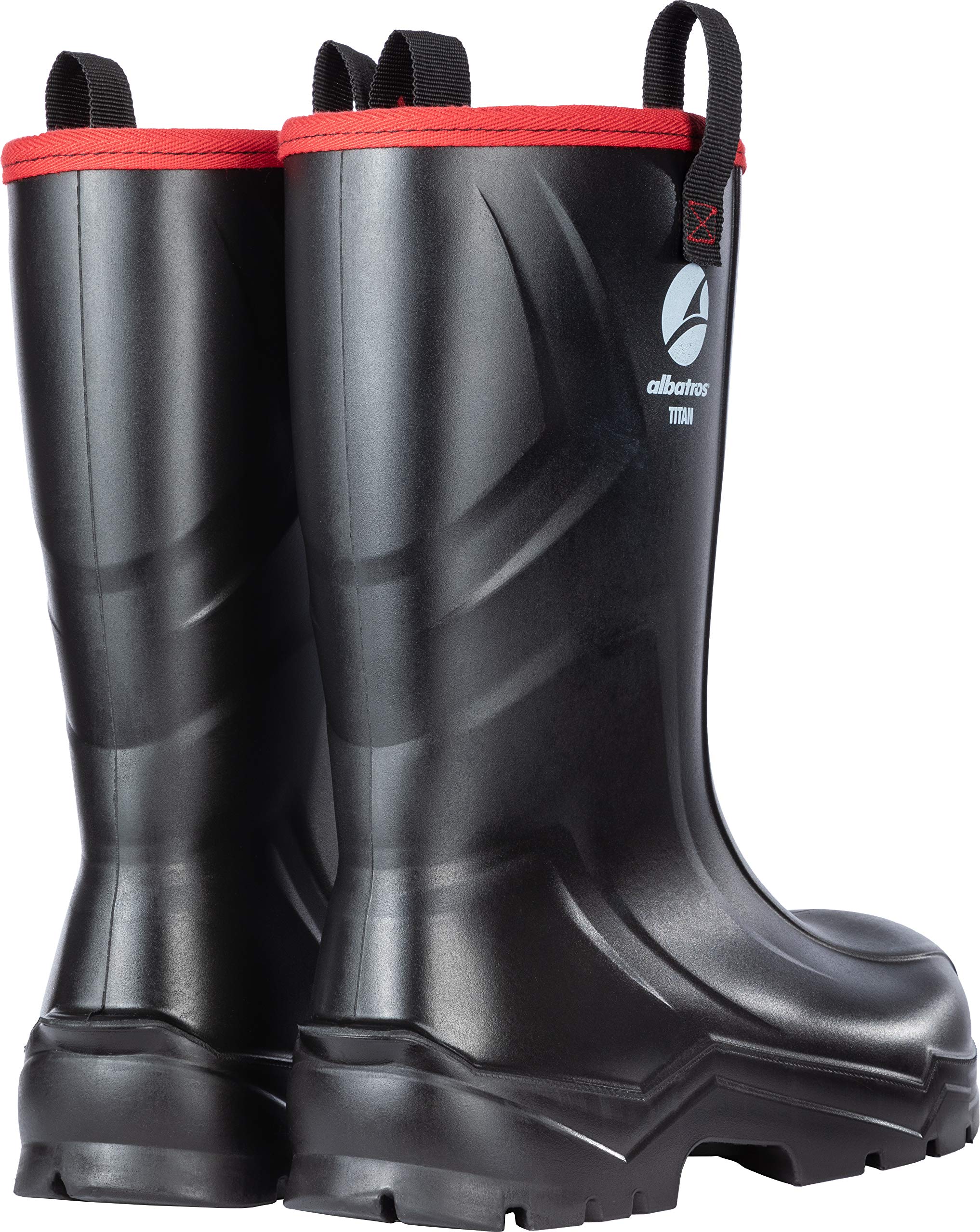 TITAN RIGGER S5 CI Botas de seguridad de poliuretano, botas de trabajo, botas de seguridad, zapatos de trabajo, S3 HRO SRC, puntera de acero, protección contra perforaciones, impermeables,