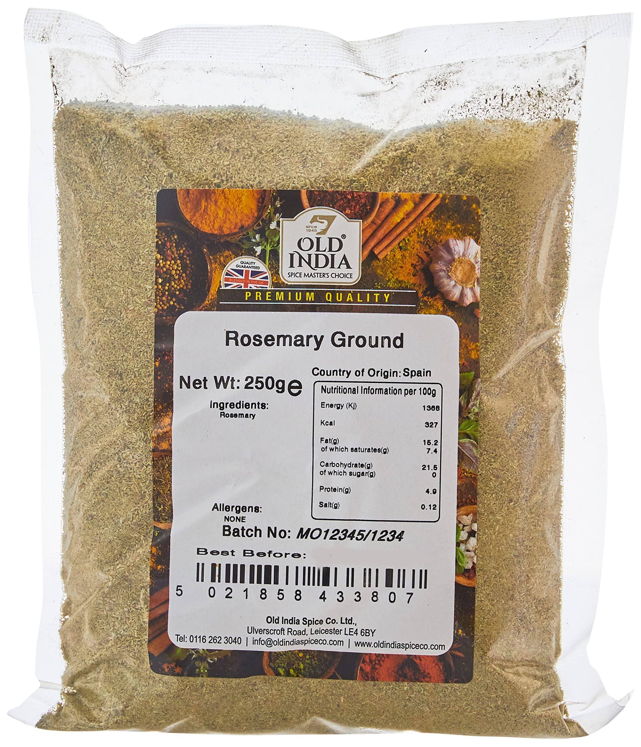 Old India Rosemary Ground 250g