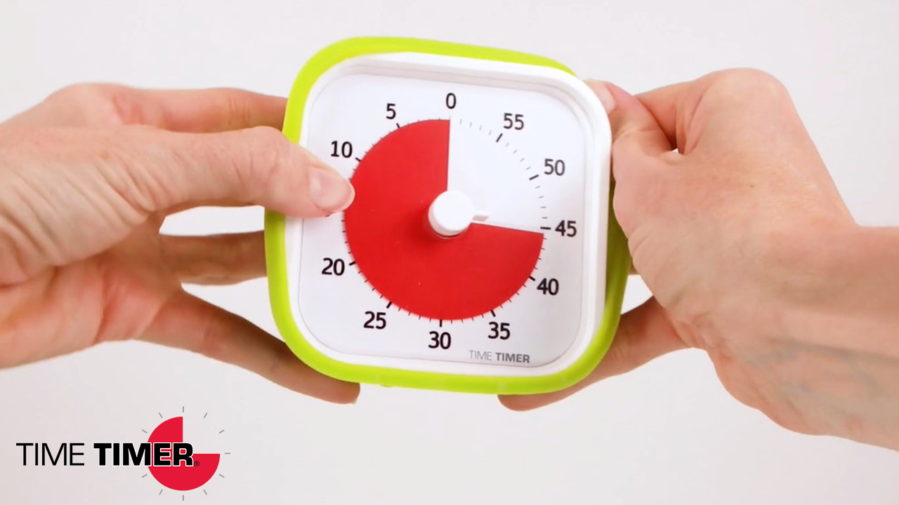 TIME TIMER MOD (Charcoal), A Visual Countdown 60 Minute Timer for Classrooms, Meetings, Kids and Adults Office and Homeschooling Tool with Silent Operation and Interchangeable Silicone Cover - Image 8