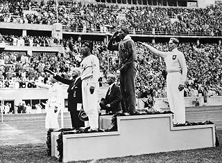 Historical Prints Express Jesse Owens 1936 Olympics, 16" x 12" - B&W Photo Art Print