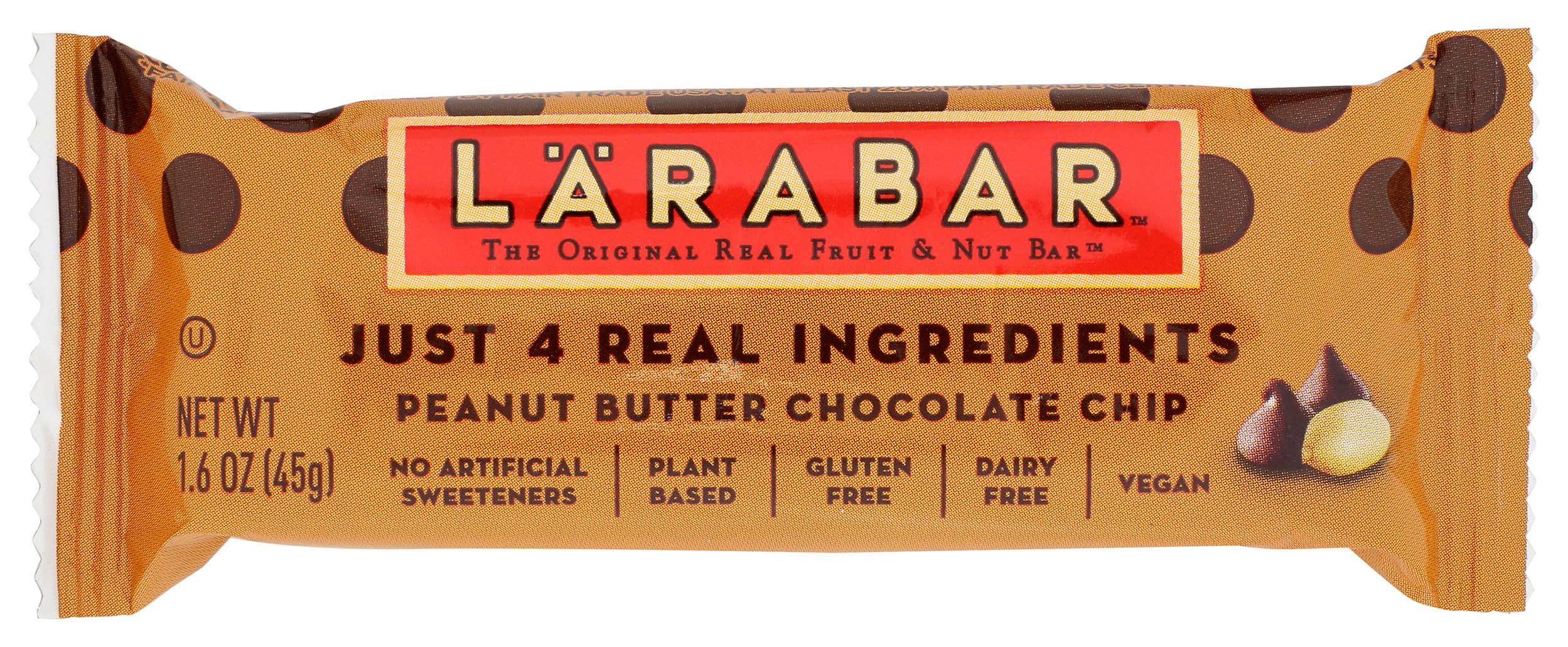 Larabar, Bar Peanut Butter Chocolate Chip, 1.6 Ounce